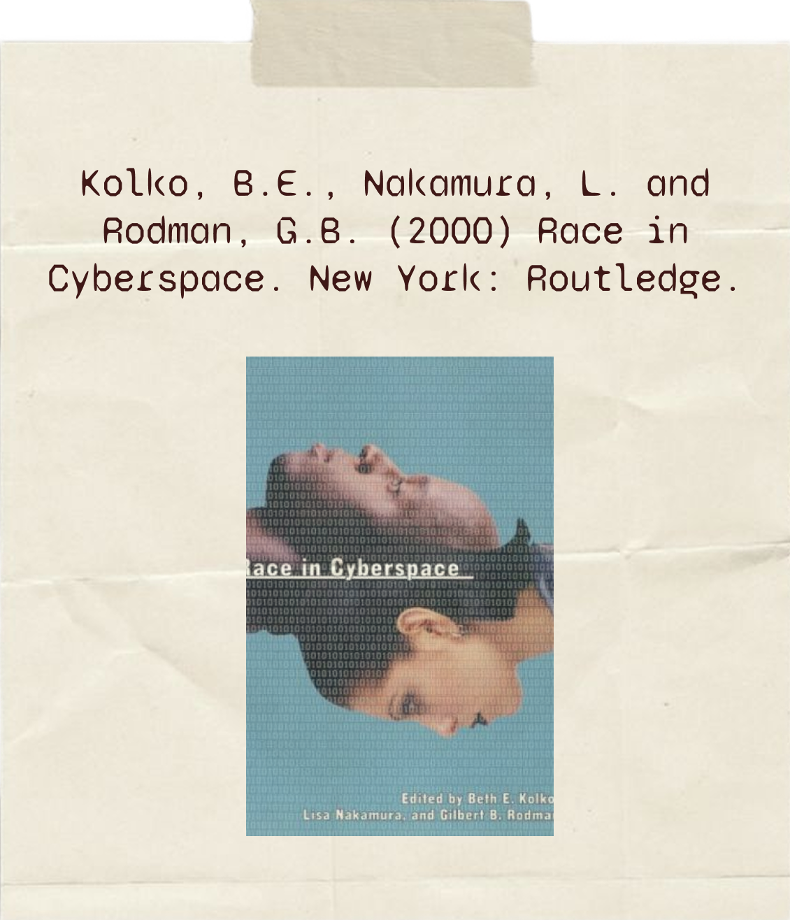 Erasing Race reference